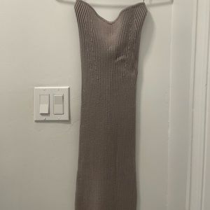 RIBBED KNIT Maci Zara dress